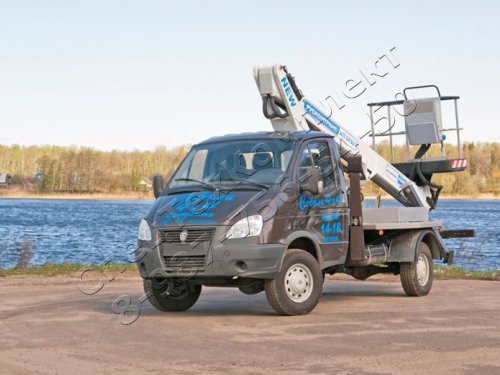 Автовышка на шасси ГАЗ 2310 "Соболь"